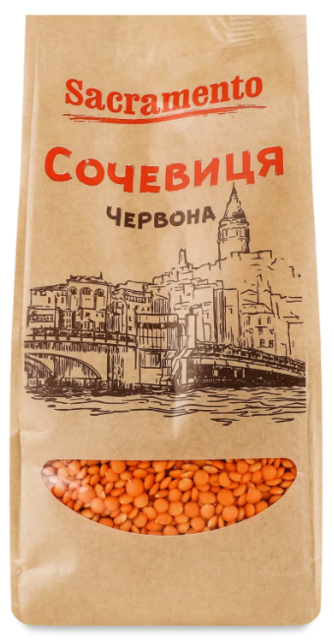 Сочевиця Sacramento червона, 500г